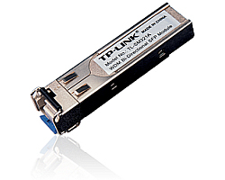TP-Link 1000Base-BX WDM Bi-Direkcioni SFP Modul, LC konektor, TX:1550nm/RX:1310nm, single-mod, 10km