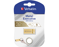 Verbatim USB 3.2 Gen1 Store'n'Go Metal Executive 32GB, zlatni
