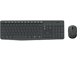 Logitech MK235 bežična tipkovnica+mi&scaron;, USB, crna (920-008031)