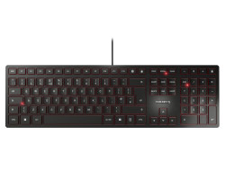 Cherry KC 6000 Slim tipkovnica, USB, crna