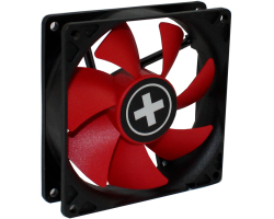 Xilence hladnjak za kući&scaron;te 80&times;80&times;25mm, PWM, crno/crveni