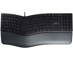 Cherry KC 4500 ergonomska tipkovnica, USB, crna