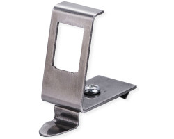 Roline DIN rail adapter (prazni) za 1 Keystone modul