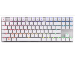 Cherry MX 8.2 TKL bežična (RGB) mehanička tipkovnica,MX red, USB, bijela