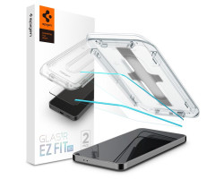 Spigen Glass tR EZ Fit HD Transparency 2 Pack, za&scaron;titno staklo za ekran telefona 2 kom - Samsung Galaxy S24/S25 (AGL07440)
