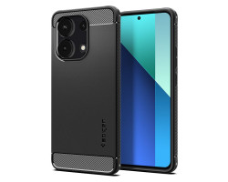 Spigen Rugged Armor, matte black - Xiaomi Redmi Note 13