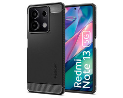 Spigen Rugged Armor, matte black - Xiaomi Redmi Note 13 5G