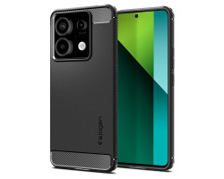 Spigen Rugged Armor, matte black - Xiaomi Redmi Note 13 Pro 5G / POCO X6 5G