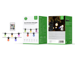 WOOX WiFi Smart LED Smart Party Lighting String 5.5W, IP65, 9m