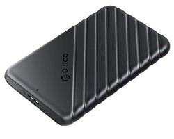 Orico vanjsko kući&scaron;te 2.5" SATA HDD/SSD, 7 do 9.5mm, tool free, USB3.0 Micro-B, crni (ORICO-25PW1-U3-BK-BP-HW)